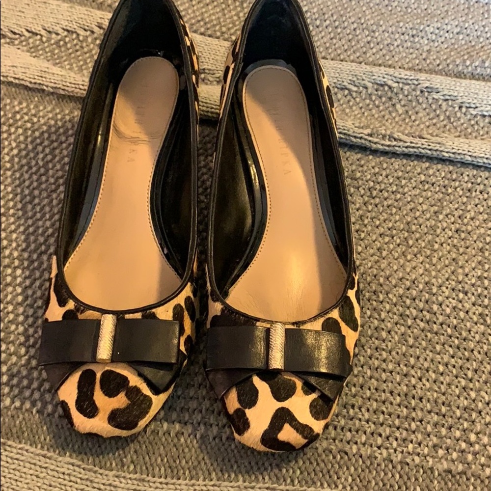 Judith Ripka block heel pumps